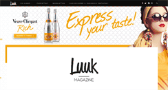 Desktop Screenshot of luukmagazine.com