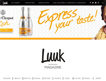 Tablet Screenshot of luukmagazine.com